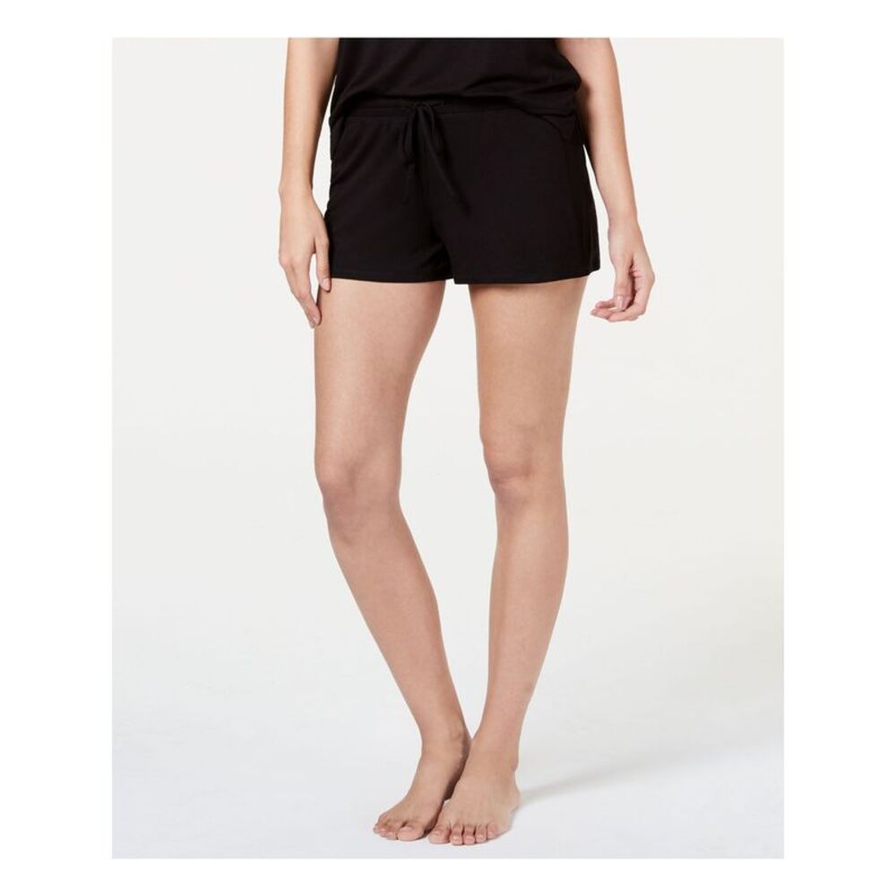 JENNI Womens Black Cropped Shorts S